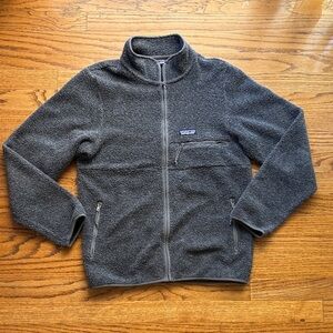 Men’s Gray Fleece Patagonia Jacket